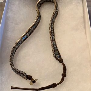 Tiger stone rope bracelet